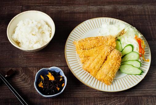 さんまフライ定食 さんまフライ定食の写真