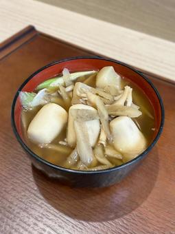 山形の芋煮 芋煮,山形,道の駅の写真素材