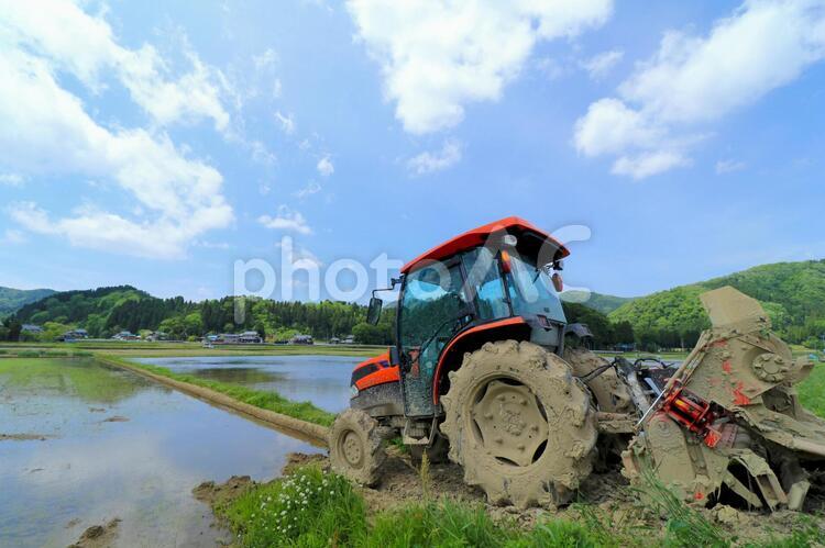 田舎の風景 田舎,いなか,村の写真素材