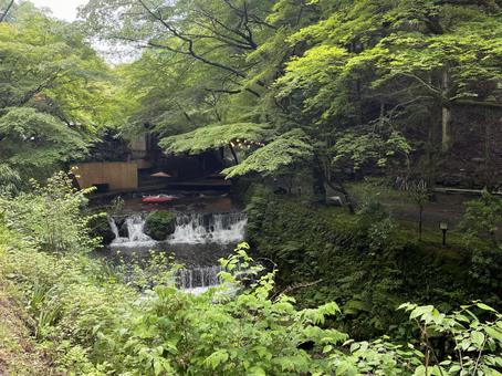 貴船川 貴船,川,京都の写真素材