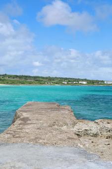 海へ飛び込み 海,砂浜,海水浴の写真素材