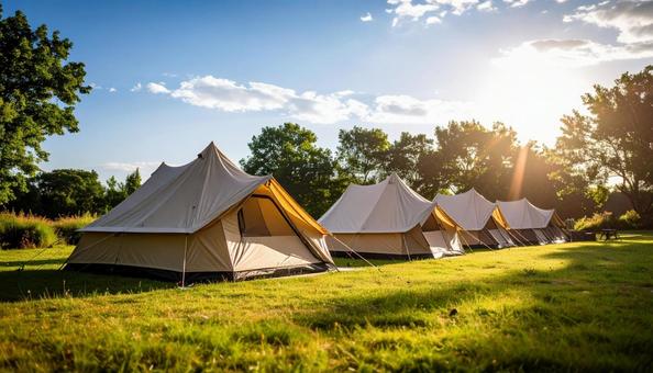 青空キャンプの写真