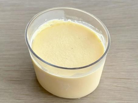 Egg pudding in a cup, JPG