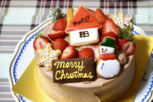 クリスマスケーキ 251 クリスマスケーキ 251 クリスマスケーキ,ケーキ,クリスマスの写真素材