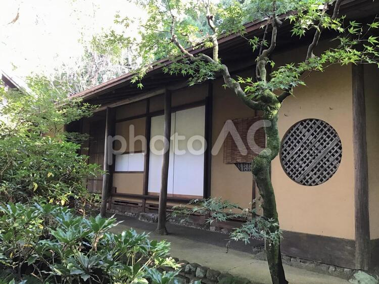鎌倉・瑞泉寺の建築物 鎌倉,瑞泉寺,寺院の写真素材