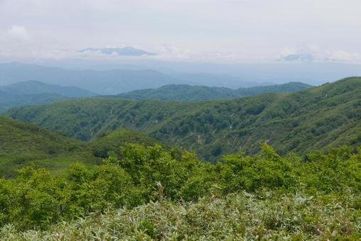 金剛堂山からの展望 金剛堂山からの展望の写真