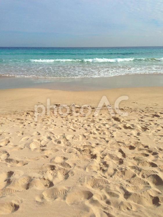 砂浜と海 海,うみ,ウミの写真素材