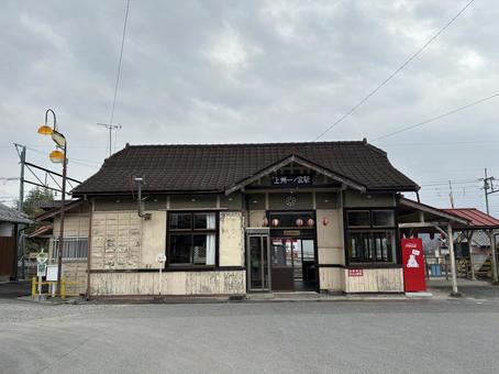 上州一ノ宮駅 上州一ノ宮駅 駅,鉄道,上州一ノ宮駅の写真素材