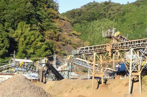 Photo, quarry, gravel extraction, soil, 