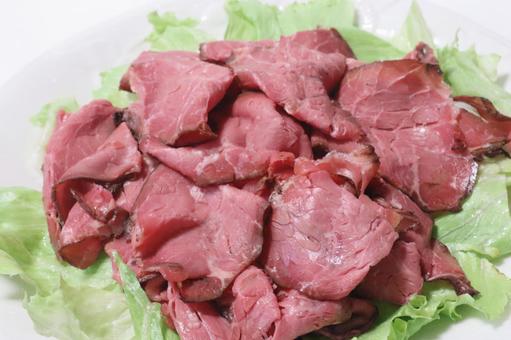 ローストビーフ ローストビーフ ローストビーフ,肉,牛肉の写真素材