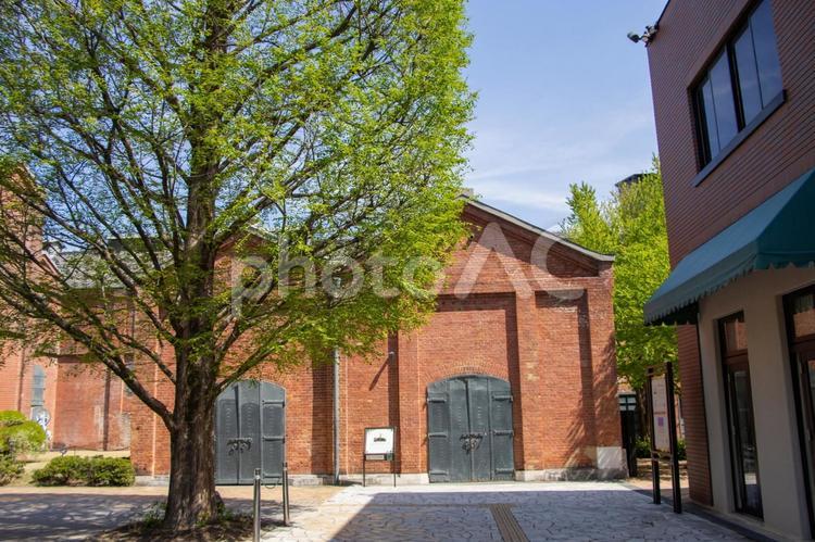 ノリタケの森 ノリタケの森 ノリタケの森,建物,晴れの写真素材