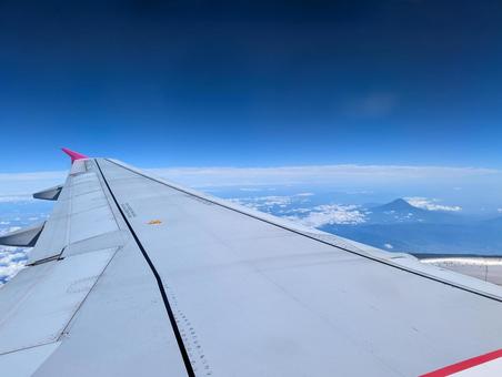 上空からの眺め 上空からの眺めの写真
