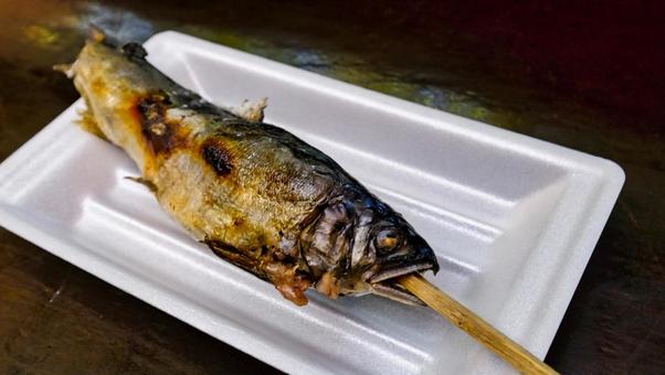 Photo, take-out, ayu, fish, 