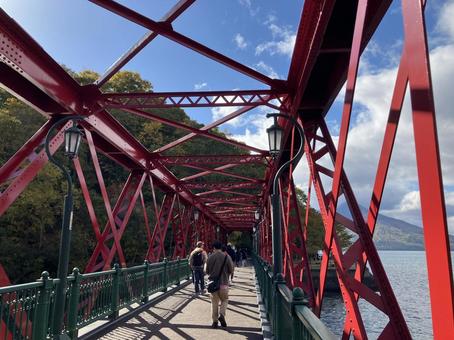 山線鉄橋3 山線鉄橋3 支笏湖,橋,陸橋の写真素材