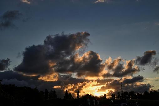 夕焼け 2025/8/12 夕焼け 2025/8/12の写真
