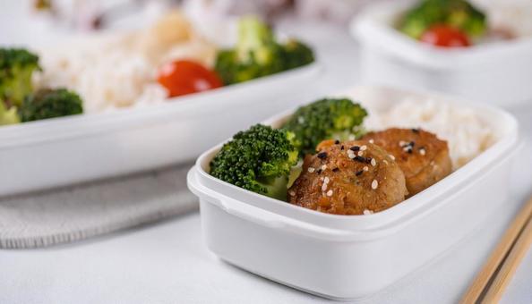 子供のお弁当 子供のお弁当の写真