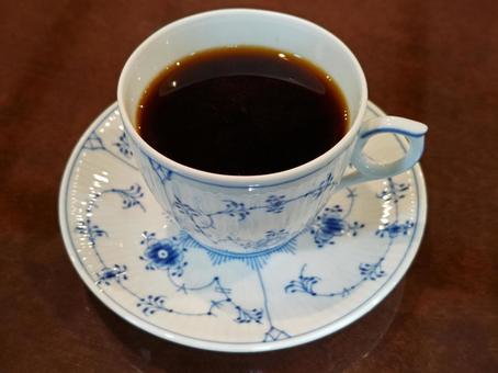 昭和な喫茶店のホットコーヒー コーヒー,カップ,喫茶店の写真素材