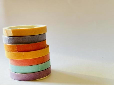 マスキングテープ、コピースペース マスキングテープ,テープ,マスキングの写真素材