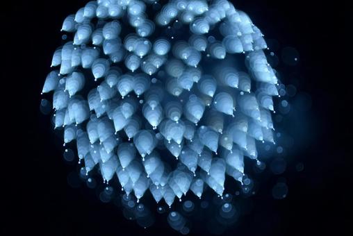 花火 花火 花火,アート花火,夜空の写真素材