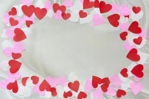 ハートフレーム ハートフレームの写真