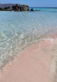 エラフォニシビーチ エラフォニシビーチ エラフォニシビーチ,クレタ島,ギリシャの写真素材