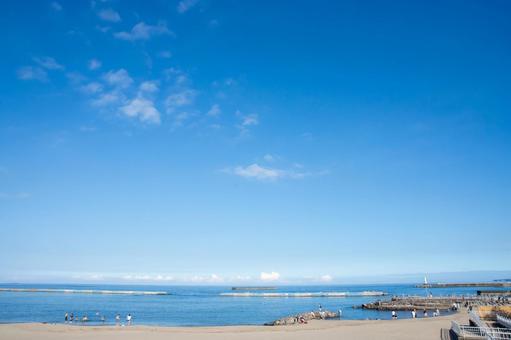 ビーチ ビーチ 海水浴場,ビーチ,夏素材の写真素材