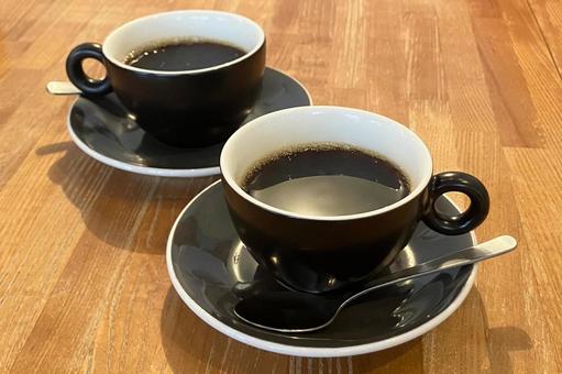 コーヒー コーヒー コーヒー,アメリカンコーヒー,ブレンドの写真素材