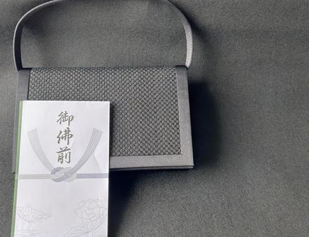 心をこめて　お参り 法事,法要,葬儀の写真素材