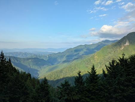 山頂からの風景 山頂からの風景の写真