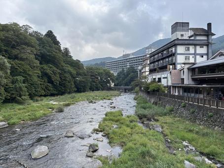 塩原温泉 風景 塩原温泉 風景の写真