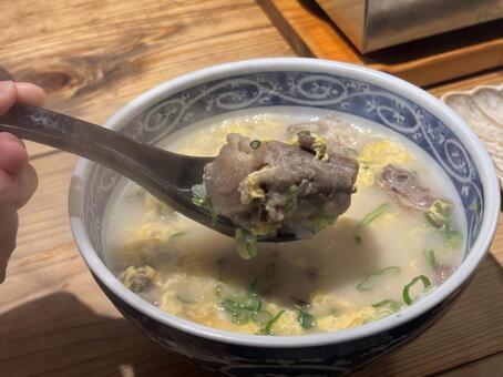 テールクッパ テールクッパ,スープ,肉の写真素材