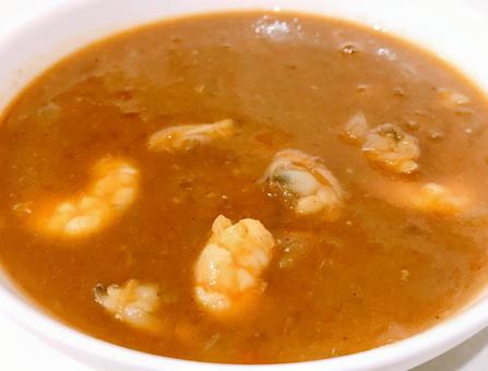 海老カレー 海老カレー,シーフードカレー,カレーの写真素材