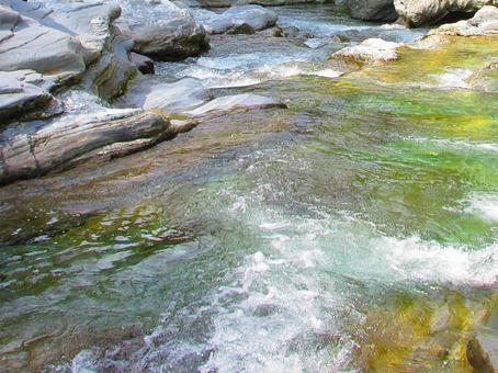 徳島県-祖谷川 徳島県-祖谷川 祖谷川,川,岩の写真素材