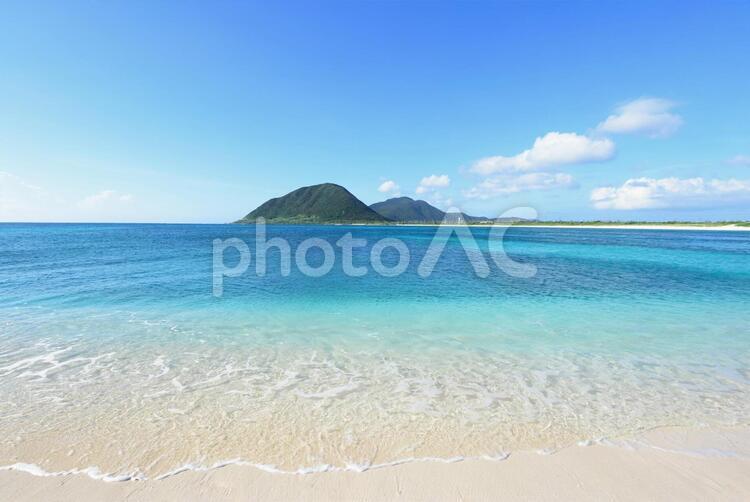沖縄　青い海　ヒーリング　島 日本,沖縄,海の写真素材
