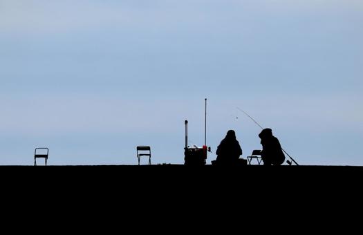 堤防釣りのイメージ 堤防釣りのイメージ 釣り,魚釣り,フィッシングの写真素材