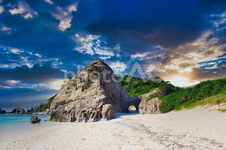 渡嘉敷島（沖縄） 渡嘉敷島,沖縄,渡嘉敷村の写真素材