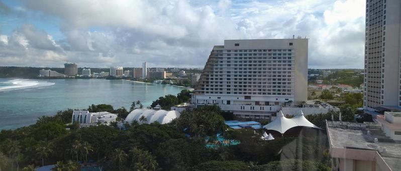 グアムの景色 グアムの景色 グアム,ビーチ,海の写真素材