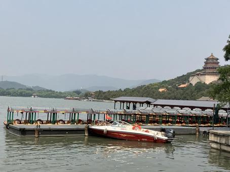 頤和園 頤和園,北京,中国の写真素材