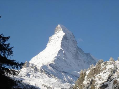 Photo, matterhorn, alps mountains, switzerland, 