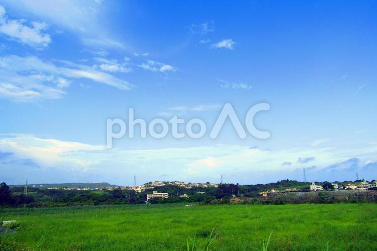 沖縄　南城市　風景 南城市,沖縄,風景の写真素材