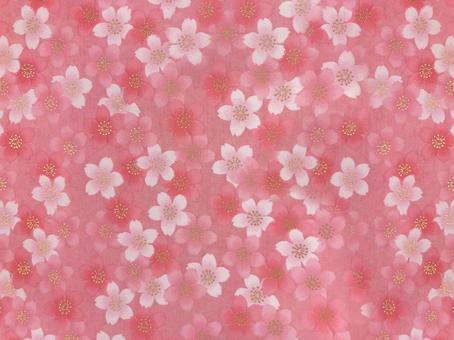背景紋理日本紙櫻花粉紅色 背景紋理日本紙櫻花粉紅色