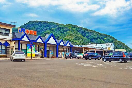 JR小浜駅 福井県,小浜市,小浜駅の写真素材