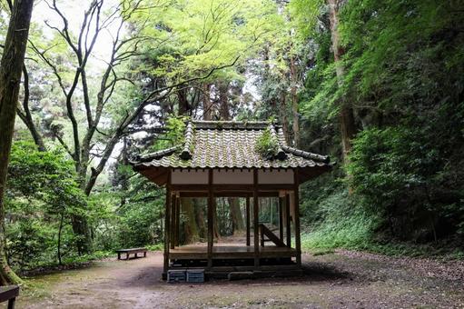 岩戸神社 神楽殿 岩戸神社 神楽殿 岩戸神社,神社,神楽殿の写真素材