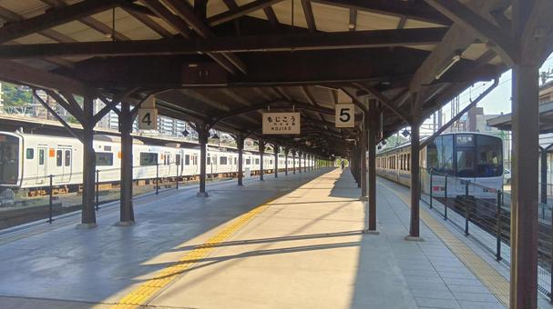 門司港駅 門司港駅 北九州市,福岡県,鹿児島本線の写真素材