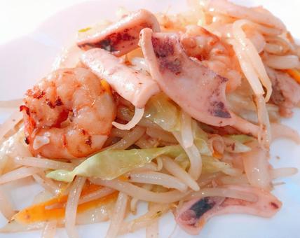 海老野菜炒め 海老野菜炒めの写真