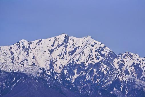Photo, north alps, kashimayarigadake, mountain, 