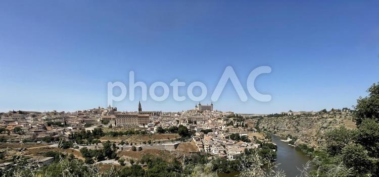 スペイン、古都トレドの風景2 トレド,風景,景色の写真素材