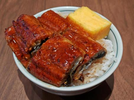ミニうな丼（厚焼き玉子付） うな丼,ミニ,丼の写真素材