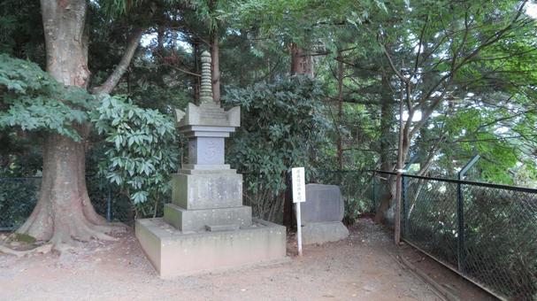 高館義経堂　源義経公供養塔 高館義経堂,源義経,武蔵坊弁慶の写真素材