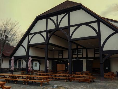 小屋 ドイツの森,欧米,ヨーロッパの写真素材